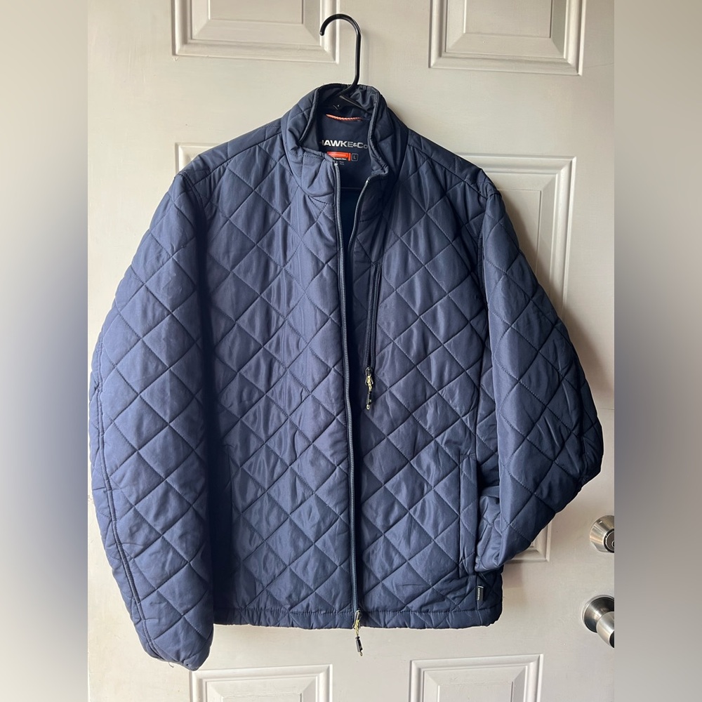 Hawke & Co Men's Puffer Jacket - Dark Blue